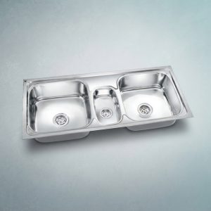 DOUBLE BOWL WITH VEGETABLE BOWL (AMBASSADOR)